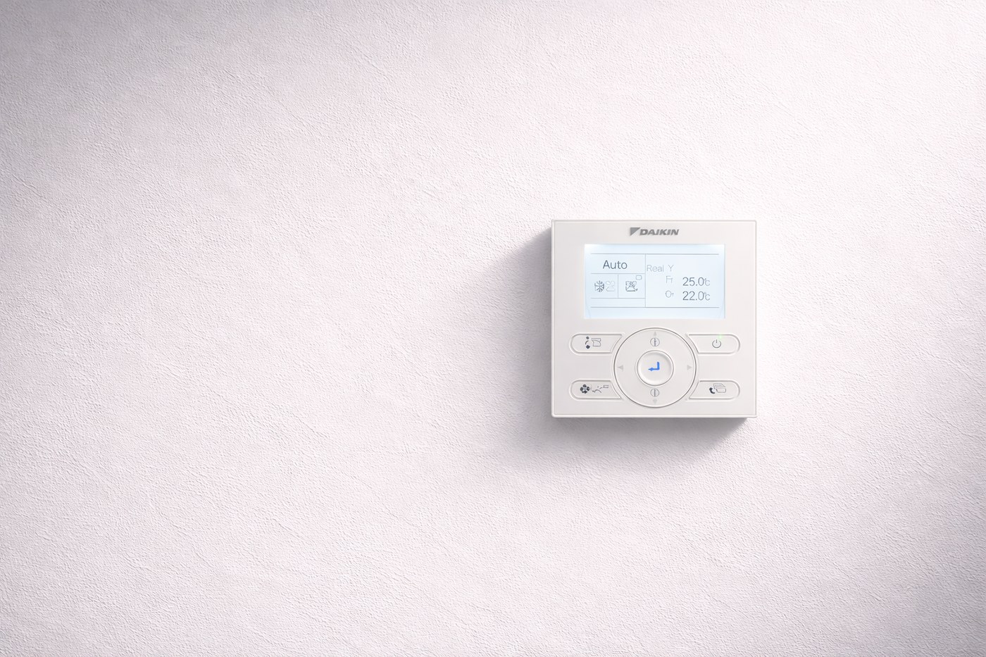 Mando mural Daikin para climatización
